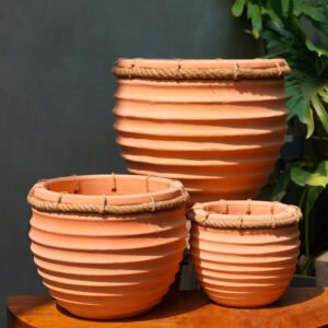 Ruffles Rope Planter